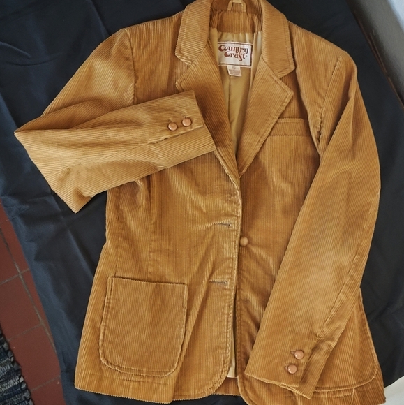 Country Craft 80s Corduroy Blazer - Picture 1 of 3
